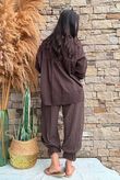 Prairie Pintuck Cotton Smock Chocolate